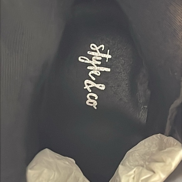 STYLE & CO SACHI SIZE 9.5 M Black Knee-High Boots - Picture 8 of 8